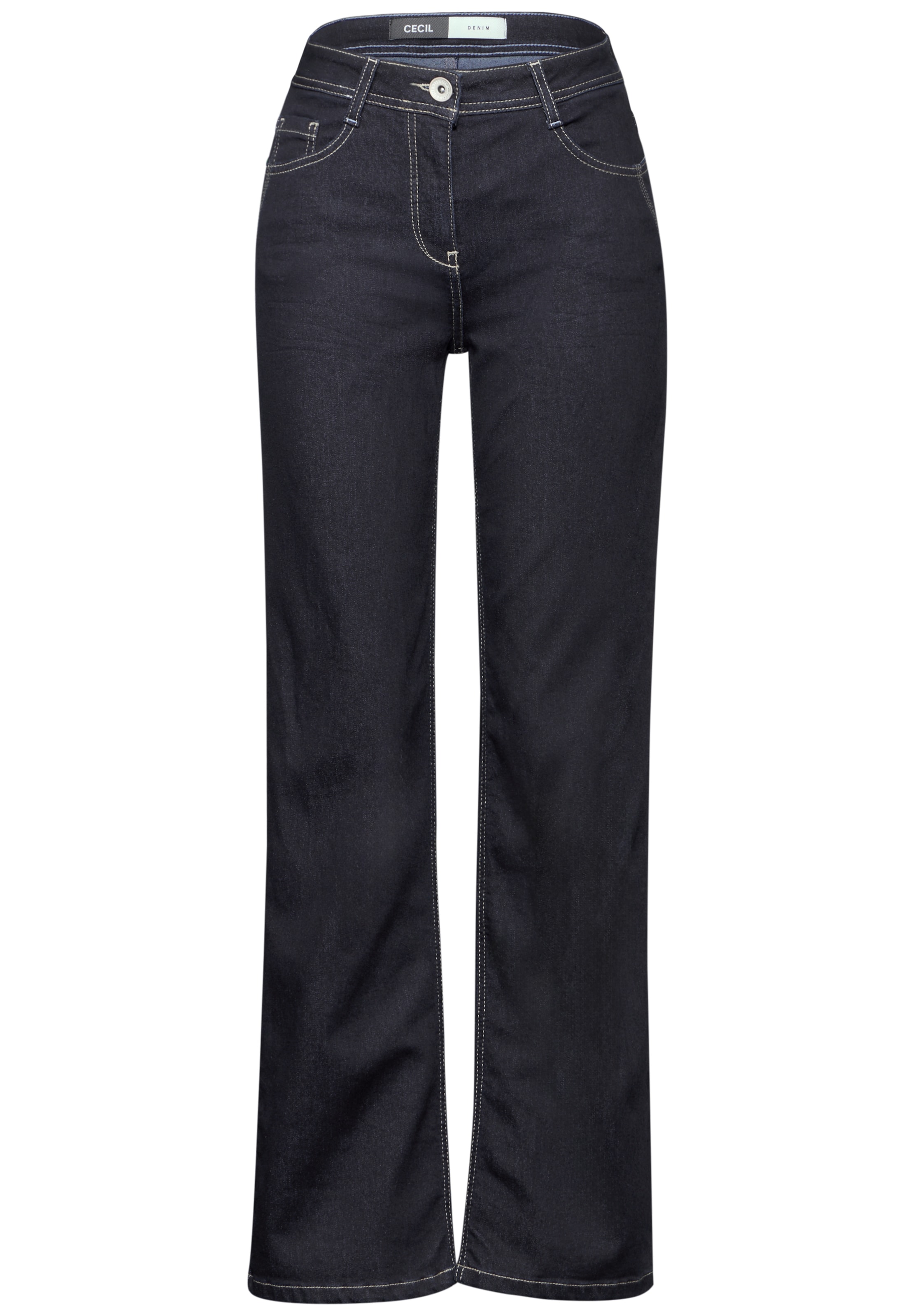 CECIL Bootcut Jeans in Blau: Vorderseite