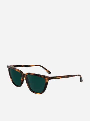 Calvin Klein Sonnenbrille‌‌‌‌ in Braun: Vorderseite