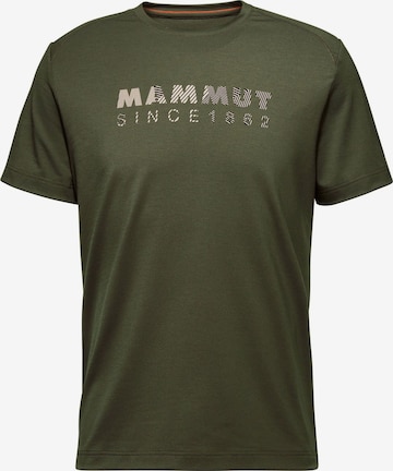 MAMMUT Funktionsshirt ‘Trovat' in Grün: Vorderseite