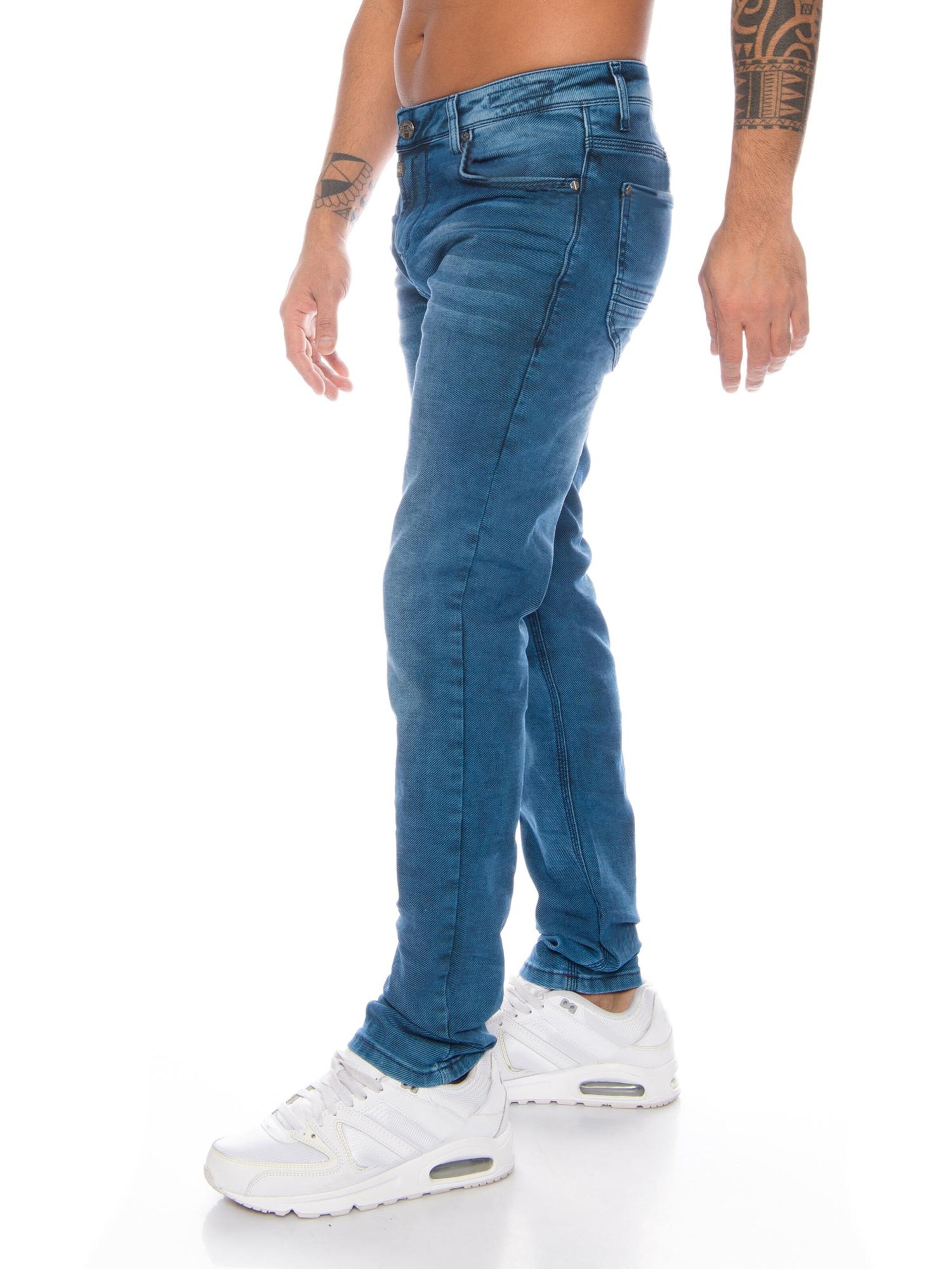 CIPO & BAXX Slim fit Jeans 'BJ374' in Blue