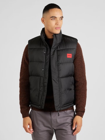 HUGO Red Vest 'Baltino' in Black: front