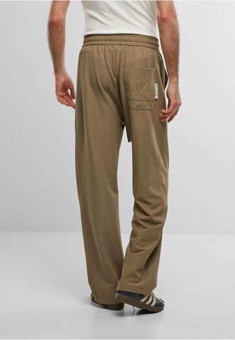 Another Cotton Lab Regular ACL Logo Loose Pants ' ' in Beige