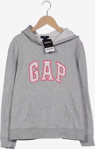GAP Sweatshirt & Zip-Up Hoodie in M in Grey: front