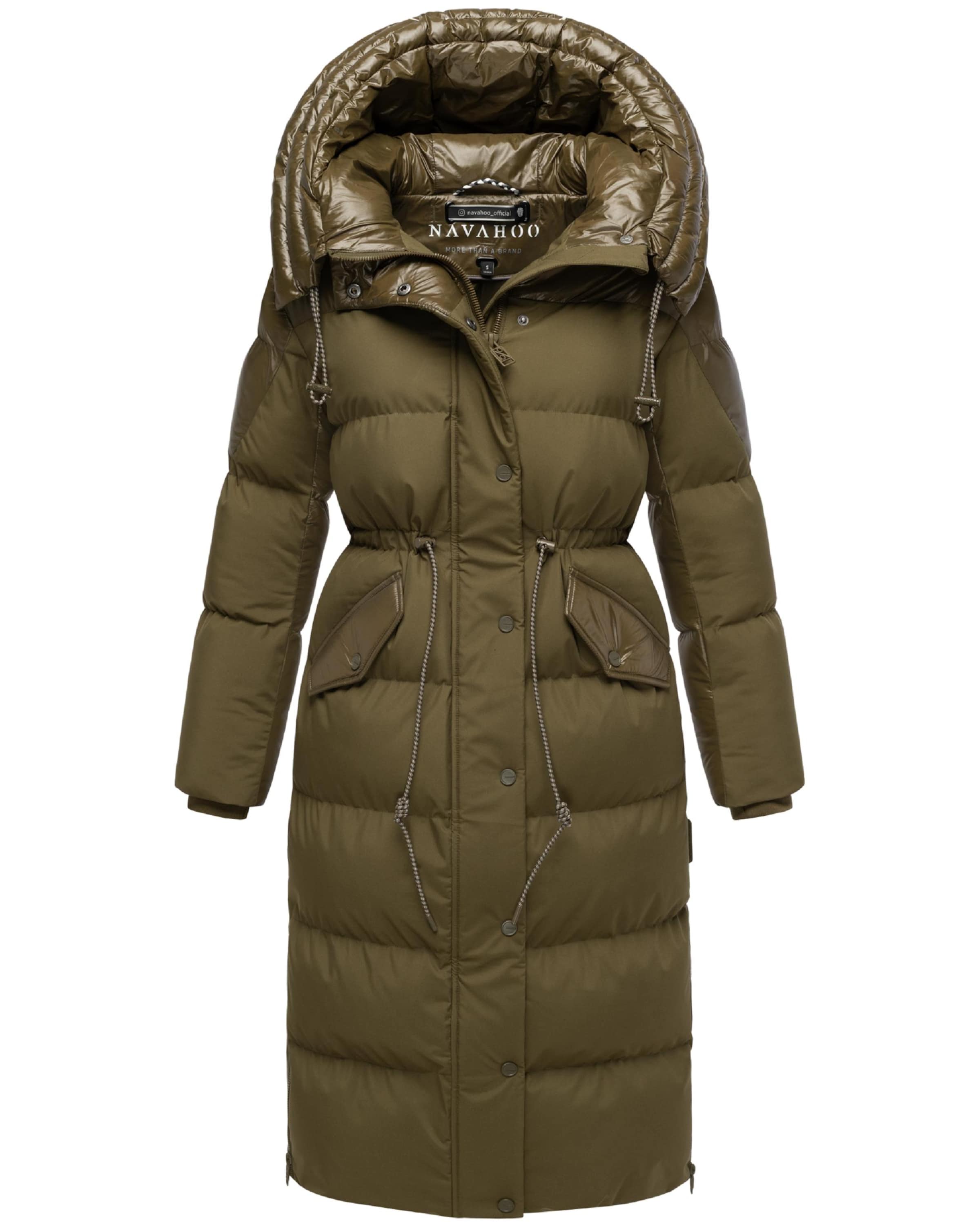 Cappotto invernale 'Knusperherz 14' di NAVAHOO in verde