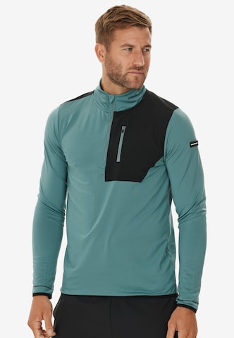 ENDURANCE - Sweatshirt de desporto 'Breger' em verde: frente