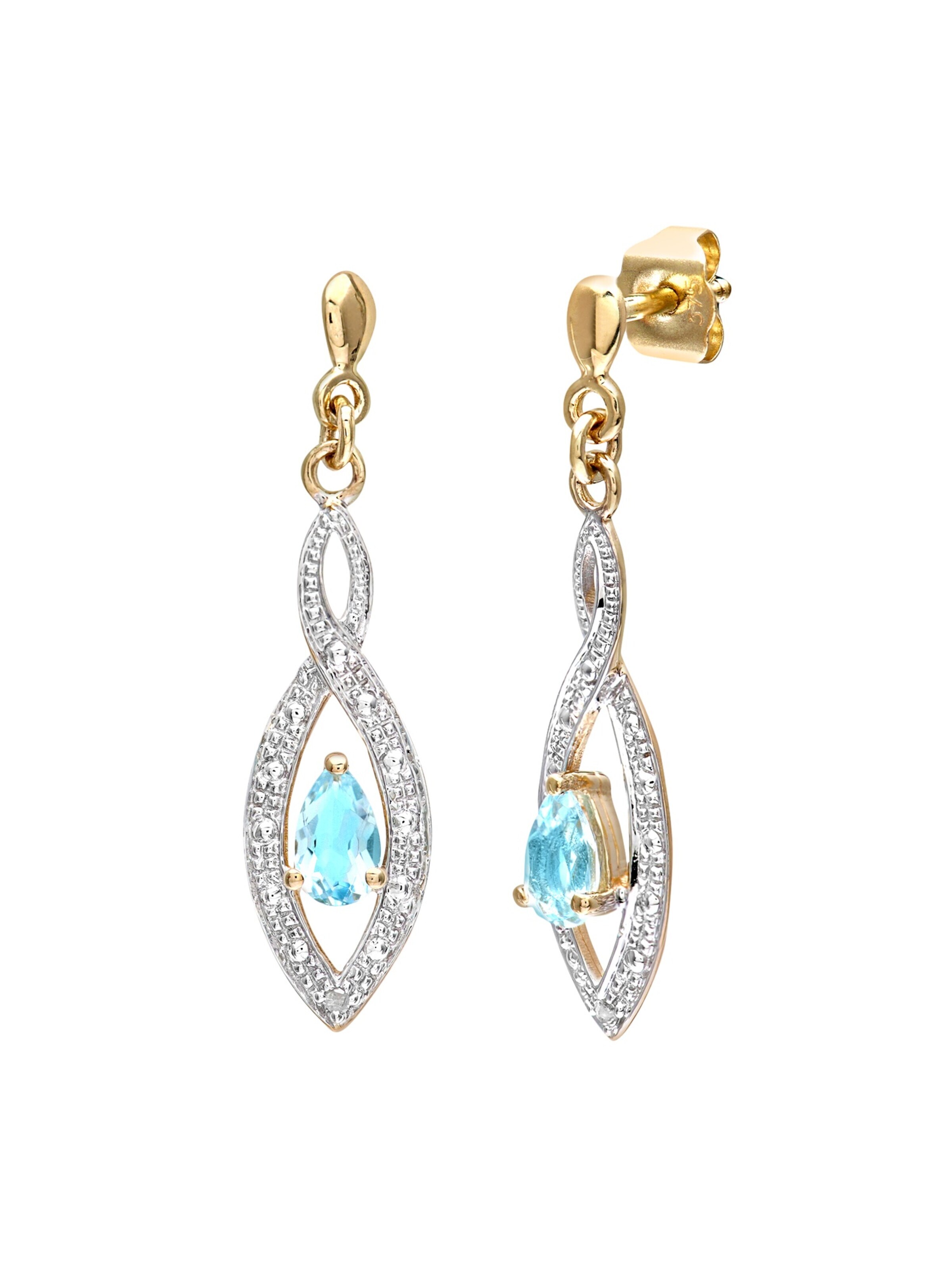 DIAMANT LETERNEL Earrings in Gold: front