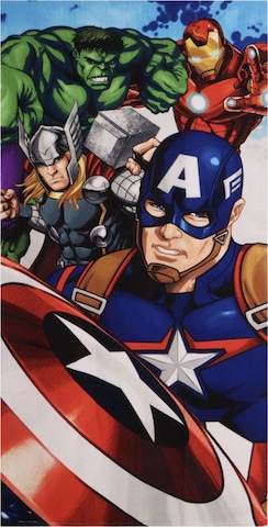 Serviette de plage 'Avengers' DISNEY en mélange de couleurs : devant