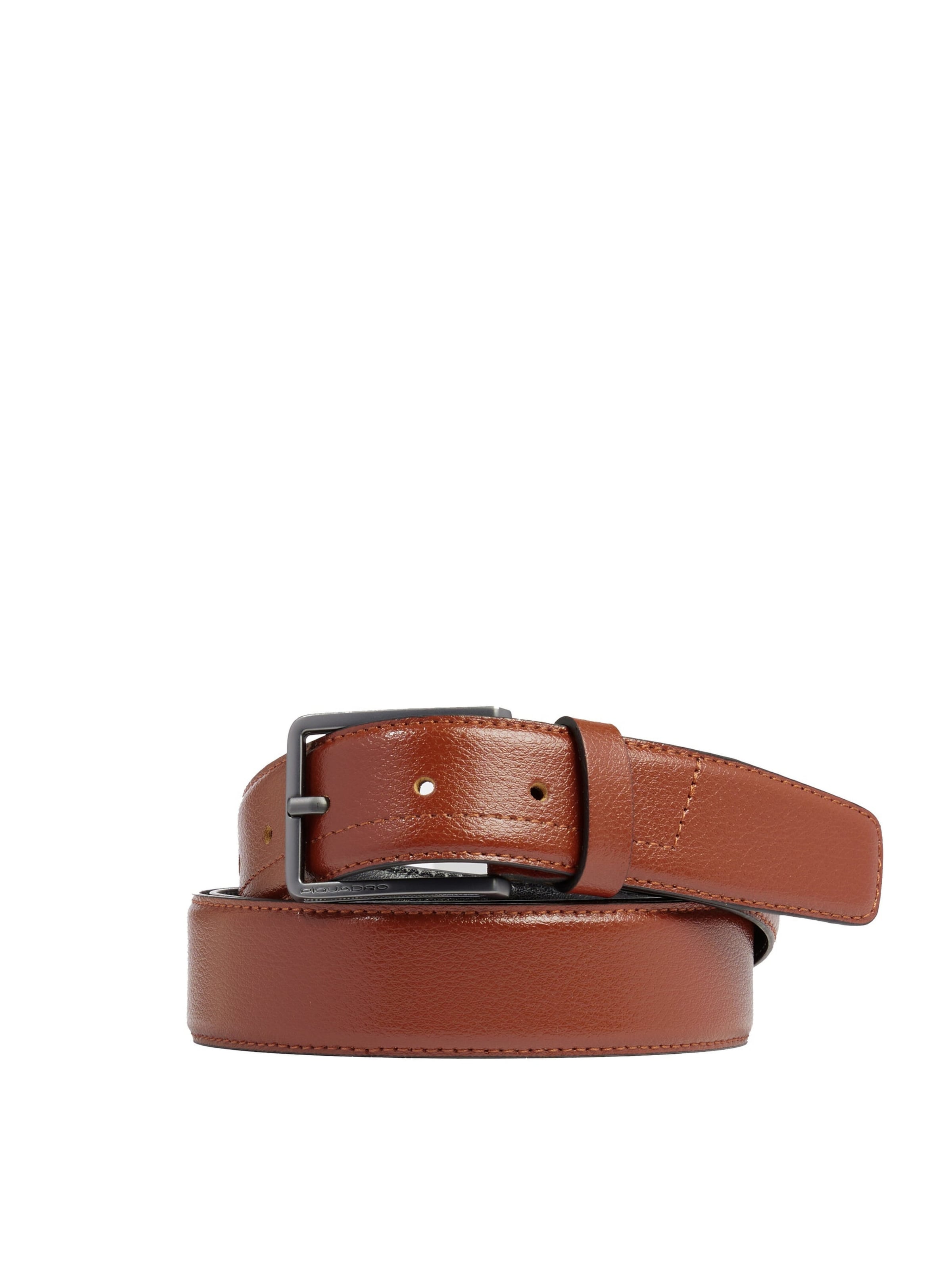 Piquadro Belt in Brown: front
