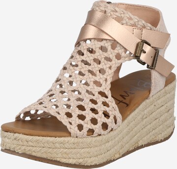 Blowfish Malibu Босоножки в Золотой: спереди