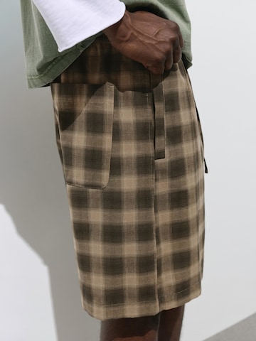 Pull&Bear Loosefit Hose in Braun