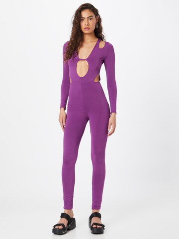 Misspap Jumpsuit in Purple: front