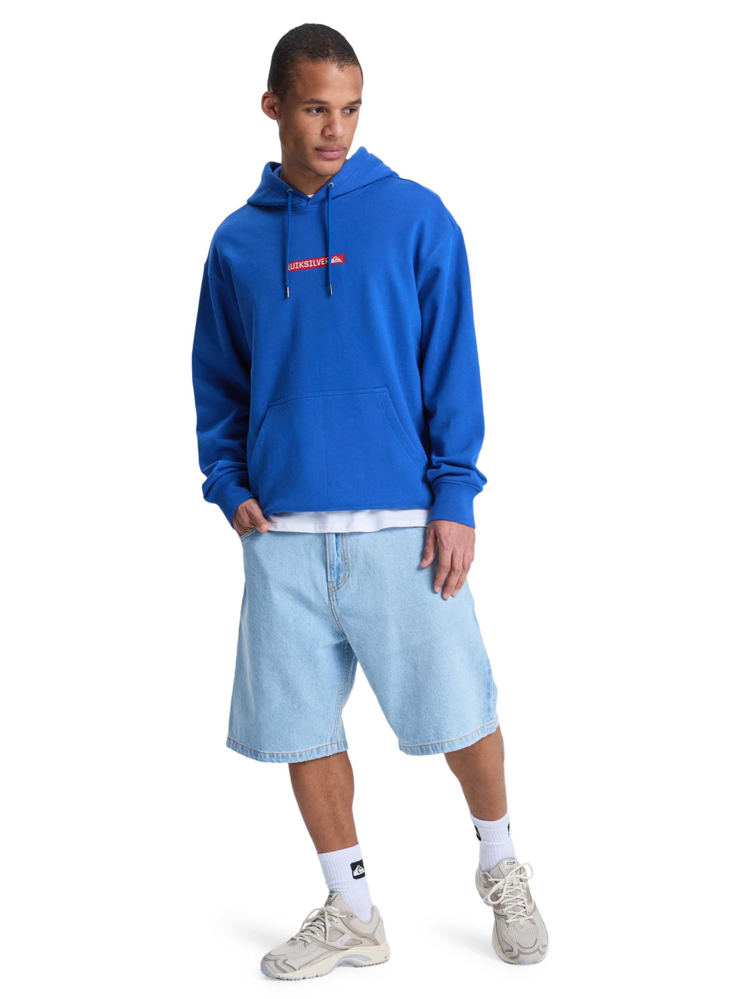 QUIKSILVER Sweatshirt 'Dna' in Blue
