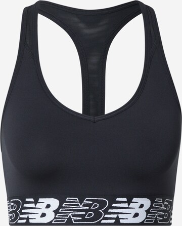 new balance Bustier Sport-BH 'Pace' in Schwarz: predná strana