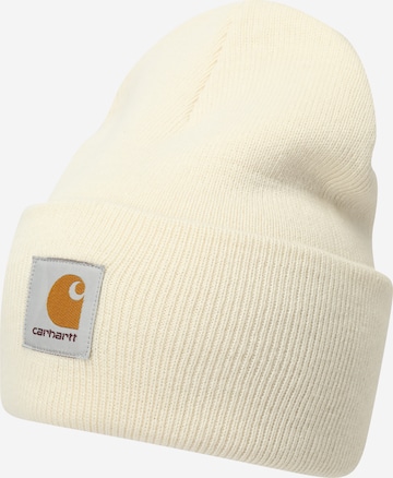 Carhartt WIP Beanie in White: front