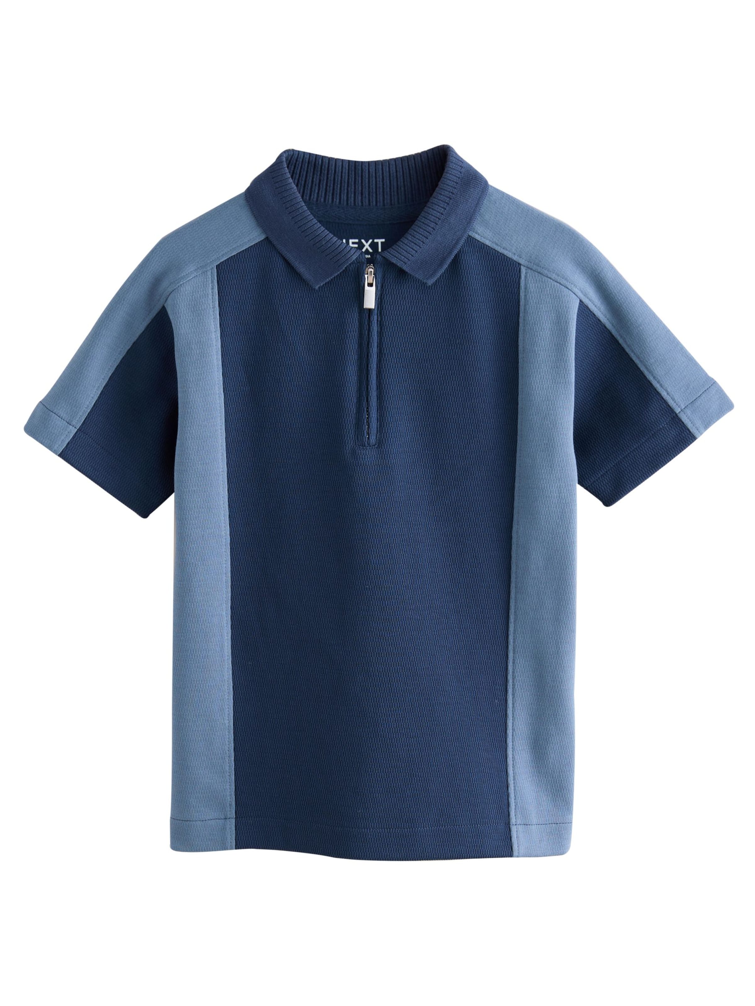 Next - Camisola em azul: frente