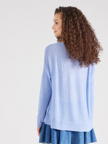 JDY Sweater 'BENTE' in Blue