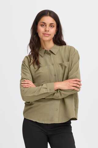 Fransa Blouse in Green: front