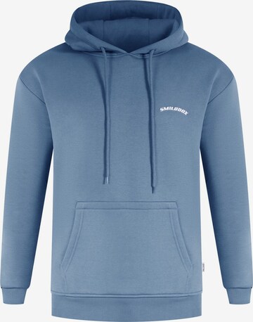 Smilodox Sweatshirt 'Rylee' in Blauw: voorkant