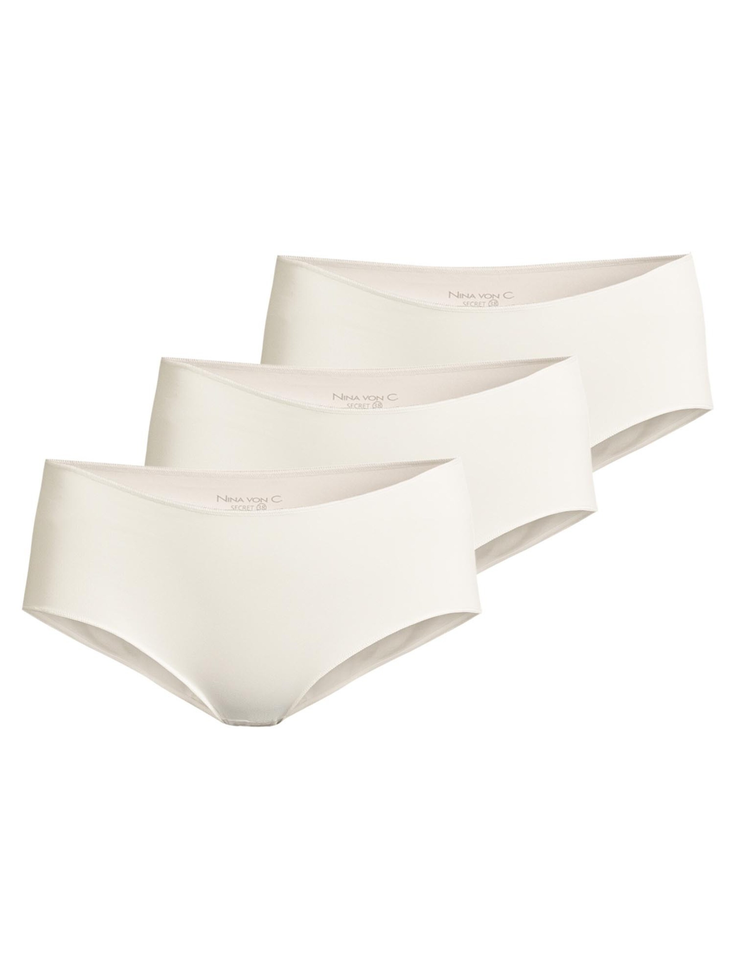 Nina von C. Panty 'Secret'‌‌‌‌‌‌‌ in Weiß: Vorderseite