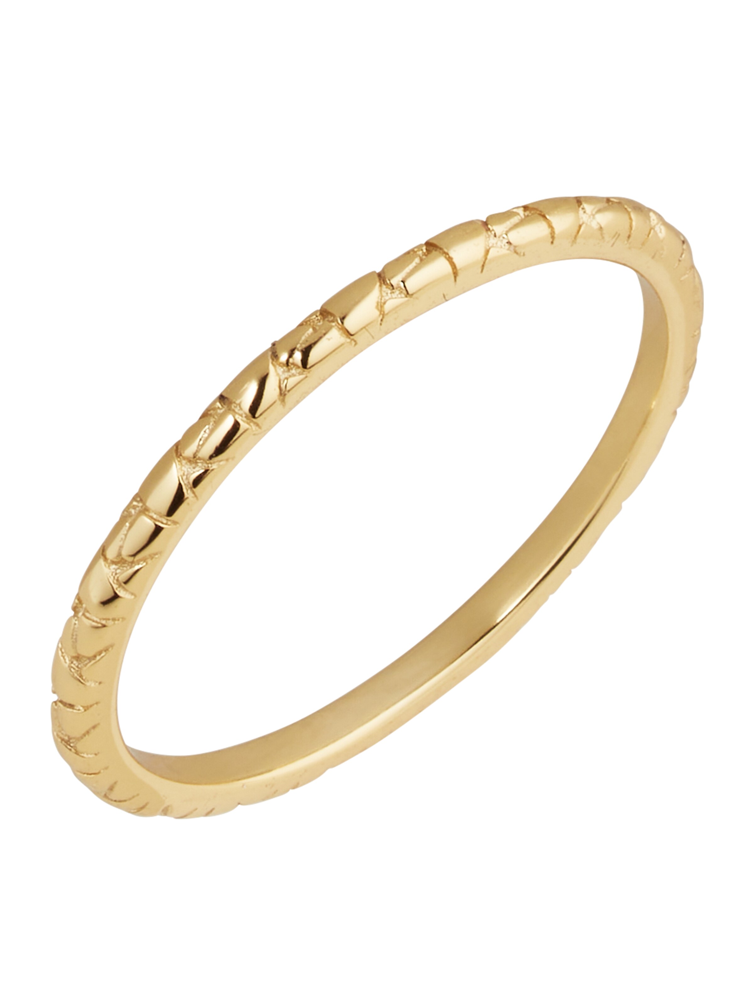 Glanzstücke München Prsteň - Zlatá: predná strana