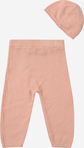 Calvin Klein Jeans Normalny krój Spodnie w kolorze różowy