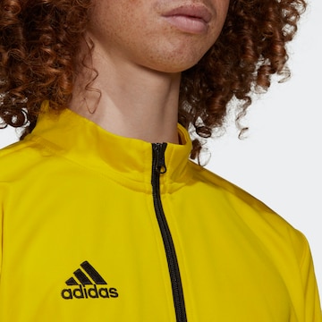 Giacca per l'allenamento 'Entrada 22' di ADIDAS SPORTSWEAR in giallo