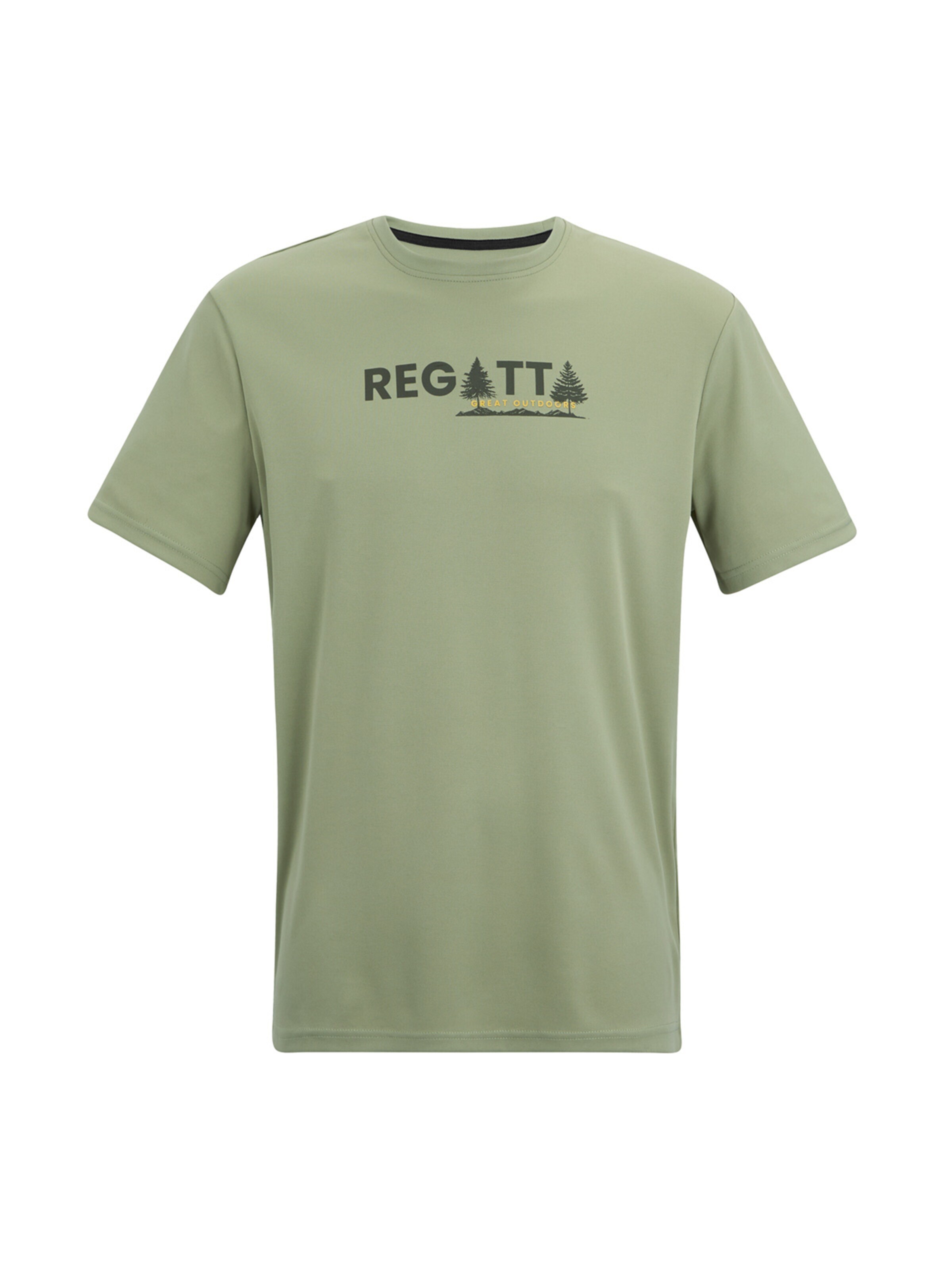 REGATTA Shirt 'Bekleidung Fingal in grün'‌‌‌‌‌‌ in Grün: Vorderseite