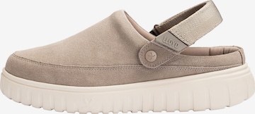 Mule 'TORO SNAP' LLOYD en gris : devant