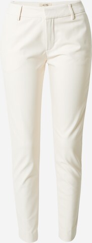 MOS MOSH Slim fit Pants in White: front