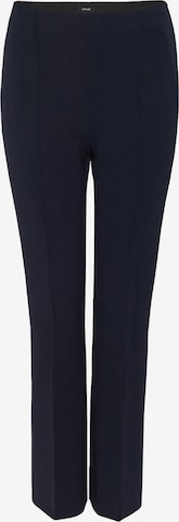 OPUS Regular Pleated Pants 'Elasi' in Blue: front