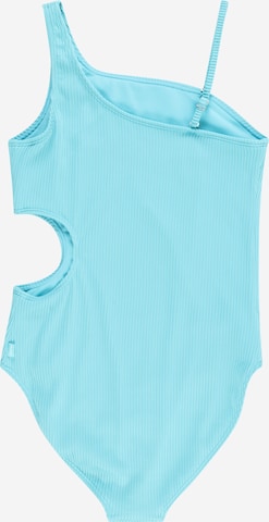 Abercrombie & FitchJednodijelni kupaći kostim - plava boja