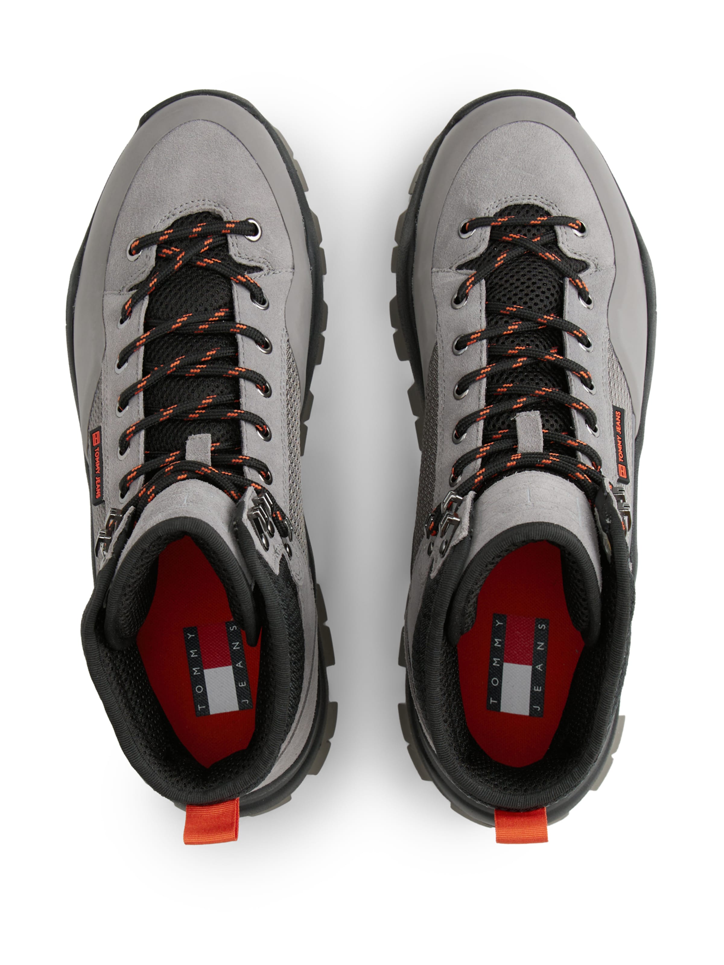 Tommy Jeans - Botas con cordones en gris