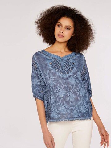Apricot Blouse in Blauw