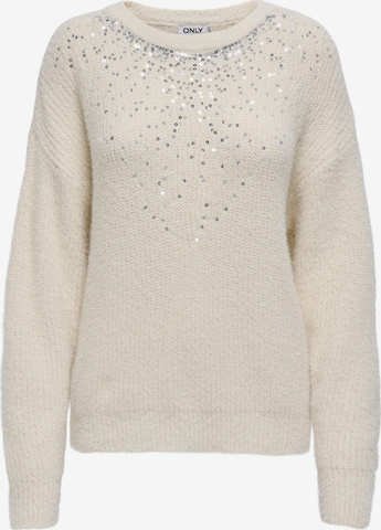 ONLY Pullover 'ONLCLARIS' i beige: forside
