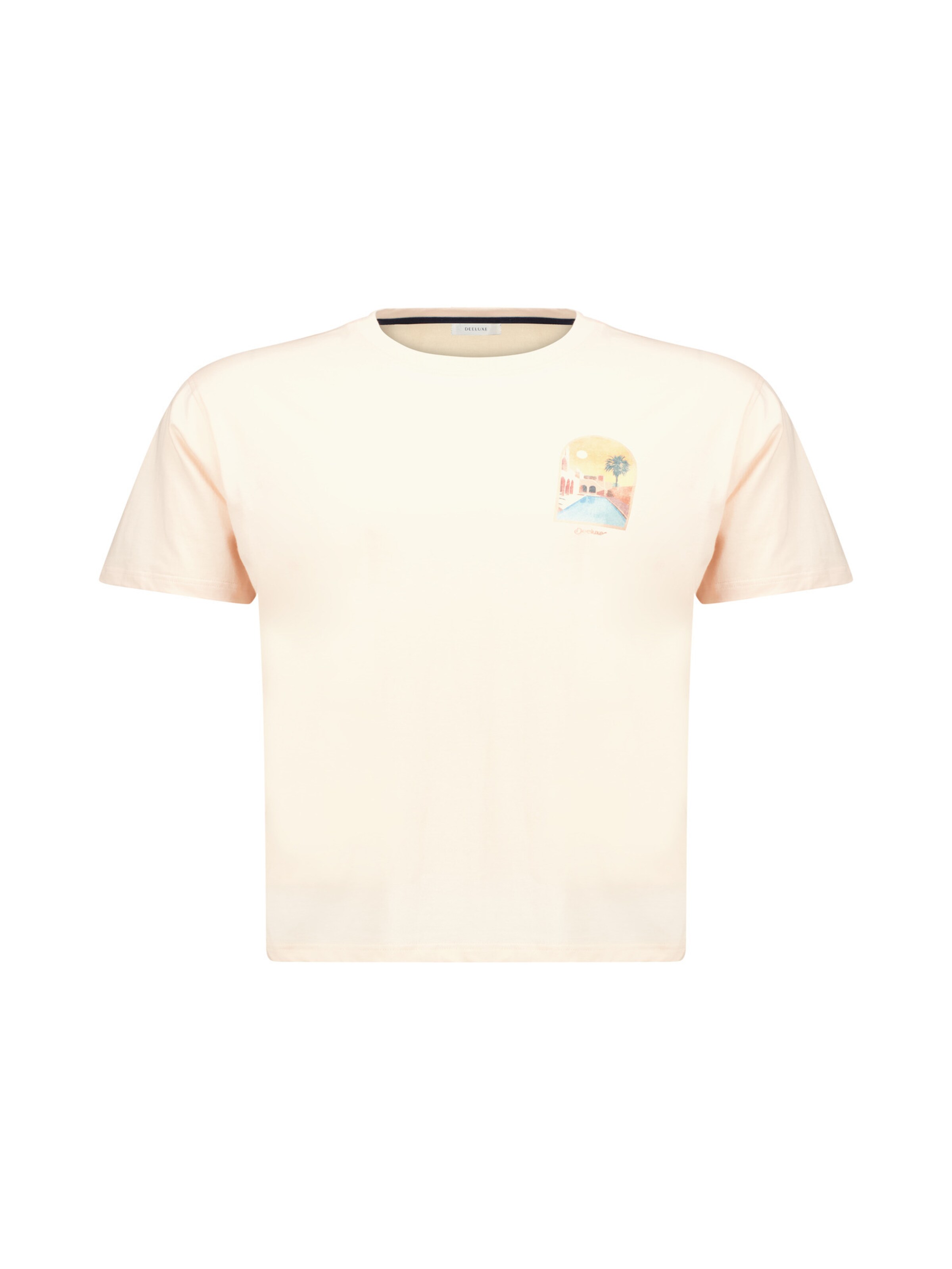 T-Shirt 'Marrakech' Deeluxe en rose : devant