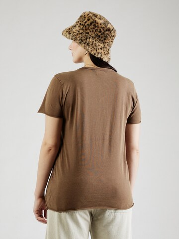 ONLY Carmakoma Shirt 'CARMIKO' in Brown