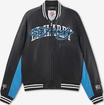 Ed HardyPrijelazna jakna '1971 Panther' - crna boja: prednji dio