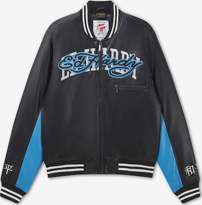 S dydžio Demisezoninė striukė '1971 Panther' iš Ed Hardy, spalva – azuro spalva / juoda / balta, Prekių apžvalga