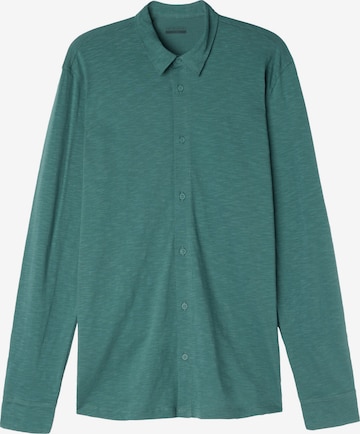 INTIMISSIMI Slim fit Button Up Shirt in Green: front