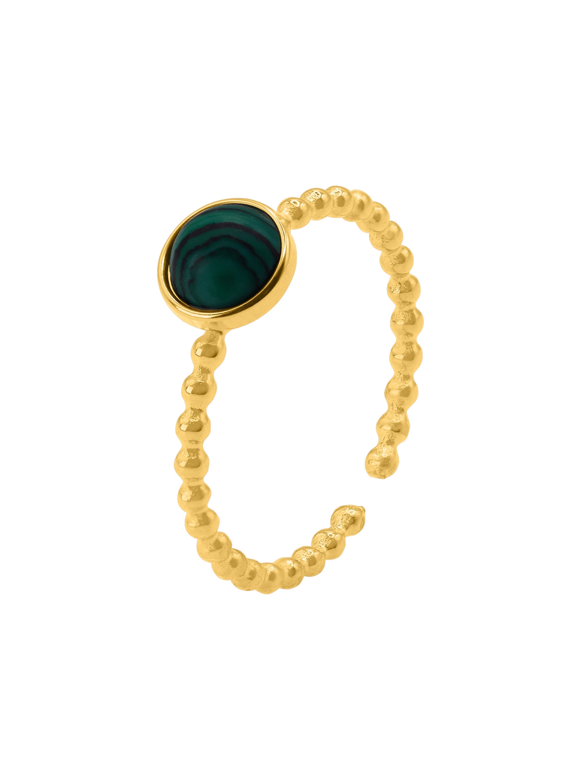 Heideman Ring 'Satur' in Gold: Vorderseite