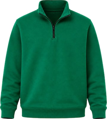 LOUIS LECLER Sweatshirt 'Remy' in Groen: voorkant