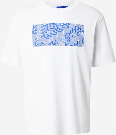 Marškinėliai 'Nierofix' iš HUGO, spalva – tamsiai mėlyna / balta, Prekių apžvalga