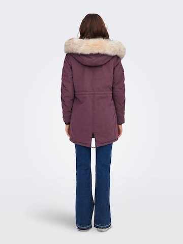 Parka mi-saison ONLY en violet