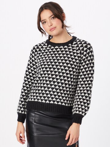 ONLY Pullover 'BOUNCE' in Schwarz: Vorderseite