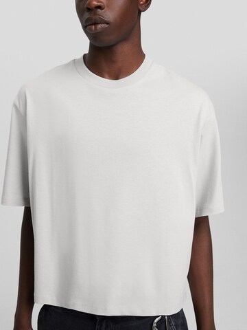 Bershka T-Shirt in Grau