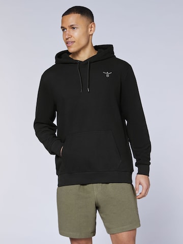 CHIEMSEE Sweatshirt in Black: front