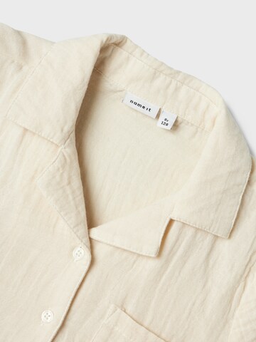 NAME IT Blouse 'JASMIN' in Beige