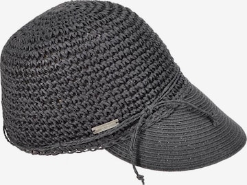Seeberger Cap 'Cap' in Black: front
