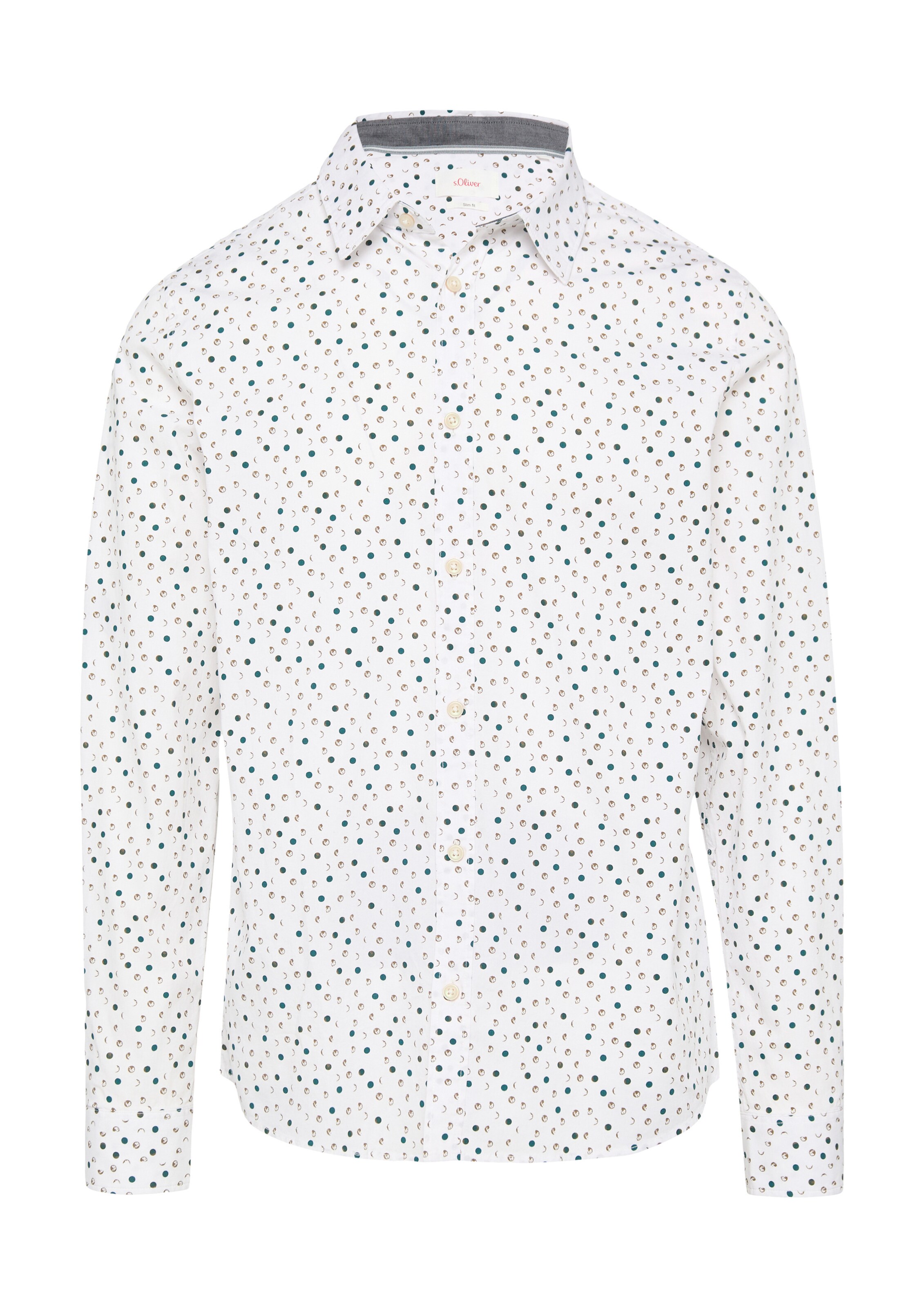 Chemise s.Oliver en blanc : devant