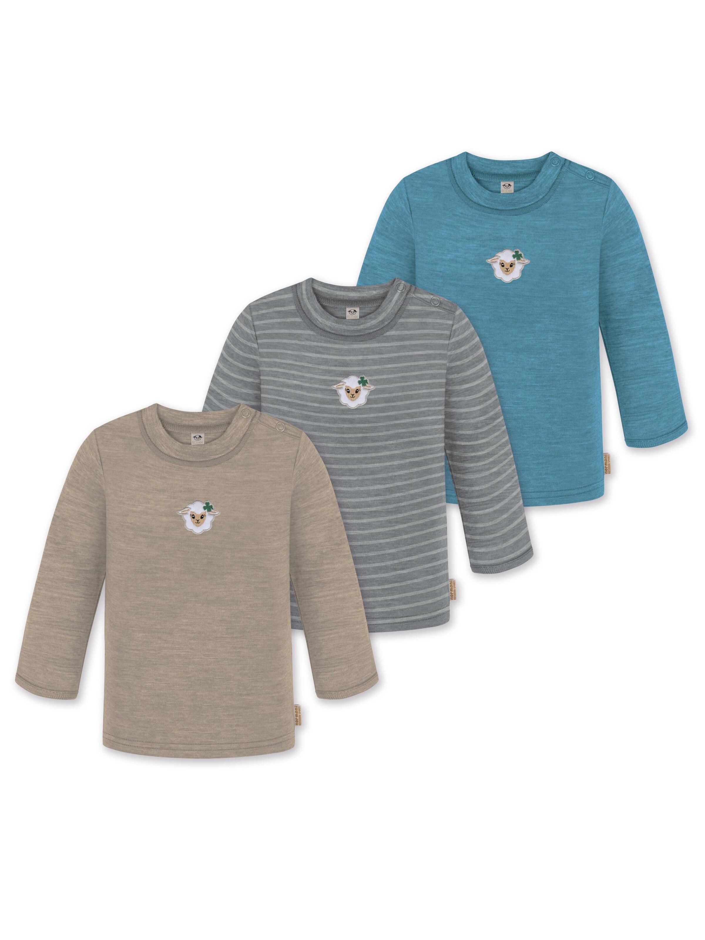 normani Shirt 'Taupo' in Blue: front